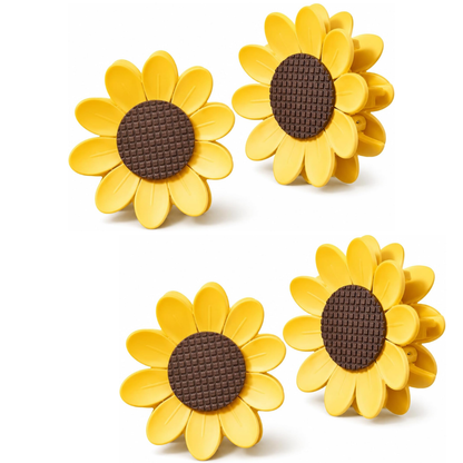 Girasol de 10 pinzas magnéticas bonitas